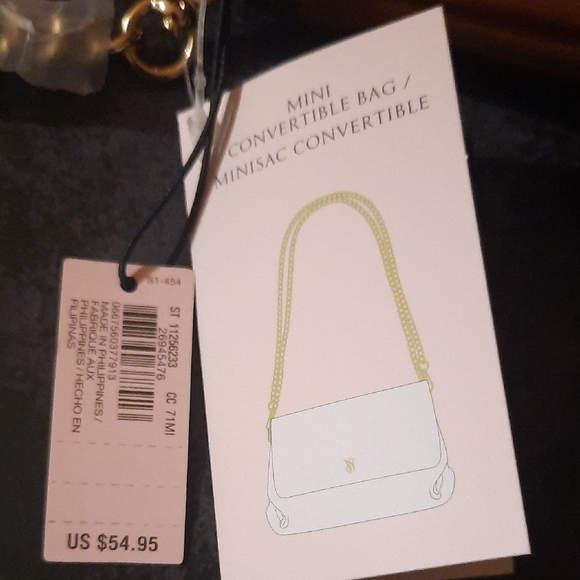 Victoria's Secret Tan Quilted Crossbody Bag - Picture 8 of 9